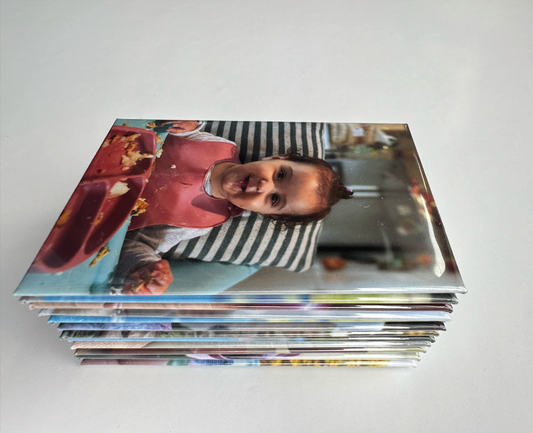 Lot de 6 magnifiques aimants personnalisés